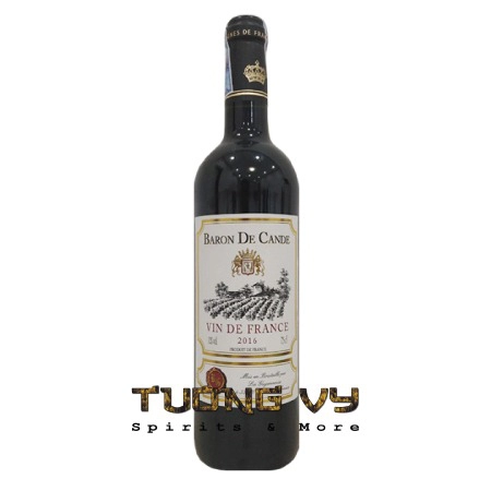 Rượu Vang Đỏ Pháp Baron de Cande