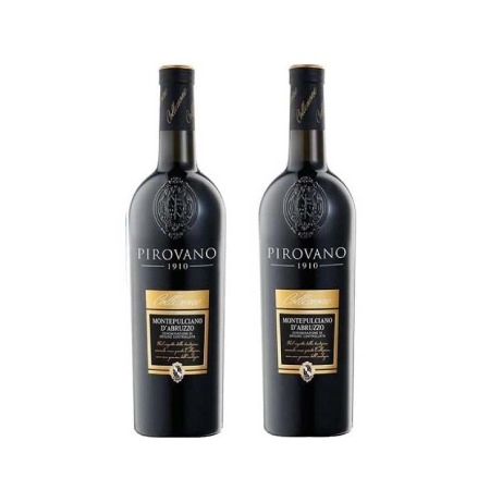 Rượu Vang Đỏ Ý Hộp 2 chai Pirovano Montepulciano D'abruzzo