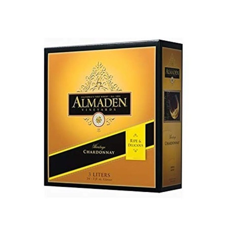 Rượu Vang Bịch Mỹ Almaden Chardonnay BIB 3L