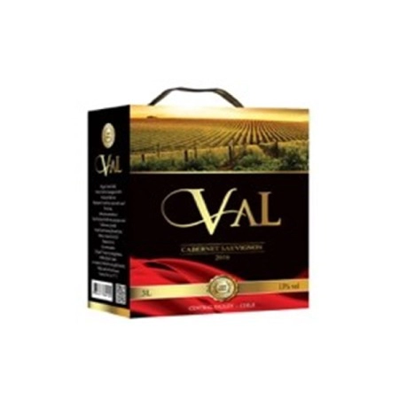 Rượu Vang Bịch Chile Val Cabernet Sauvignon 3L