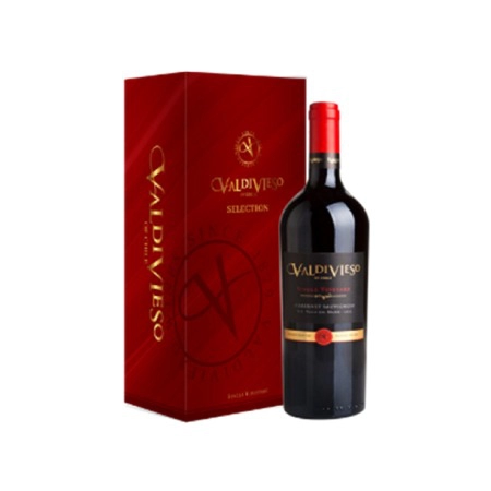 Rượu Vang Đỏ Chile Hộp da 1 chai Valdivieso Single Vineyard