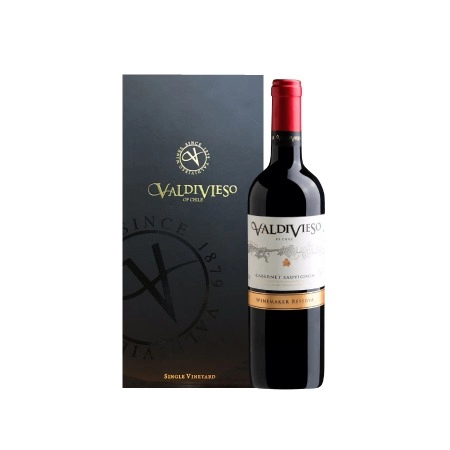 Rượu Vang Đỏ Chile Hộp 1 chai Valdivieso Winemaker Reserva