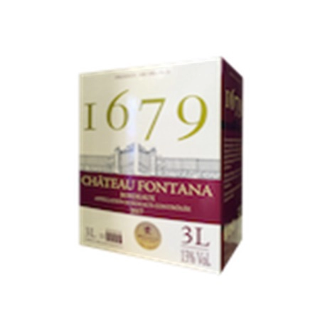Rượu Vang Bịch Pháp 1679 Chateau Fontana 3L