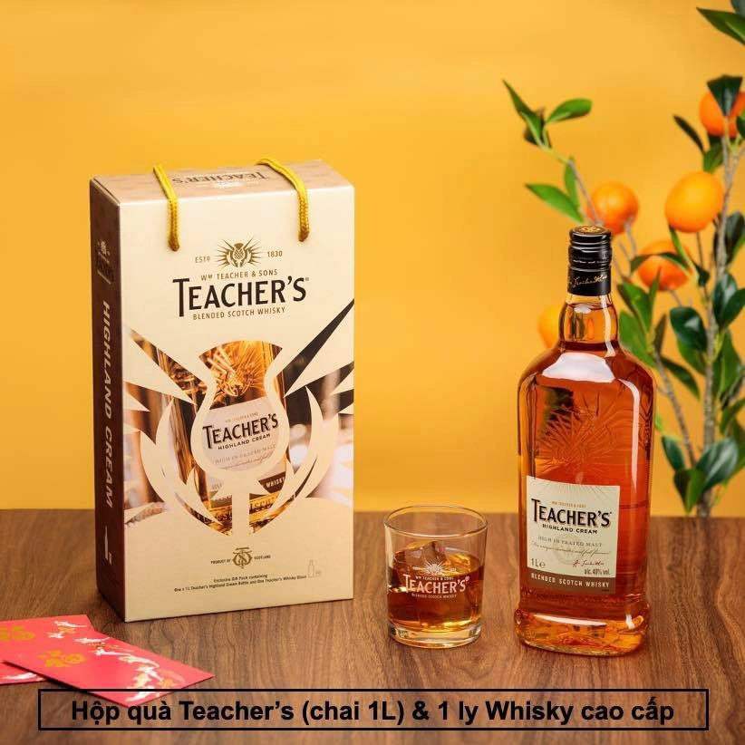Rượu Whisky Teacher's Whisky Phiên Bản Tết 2022