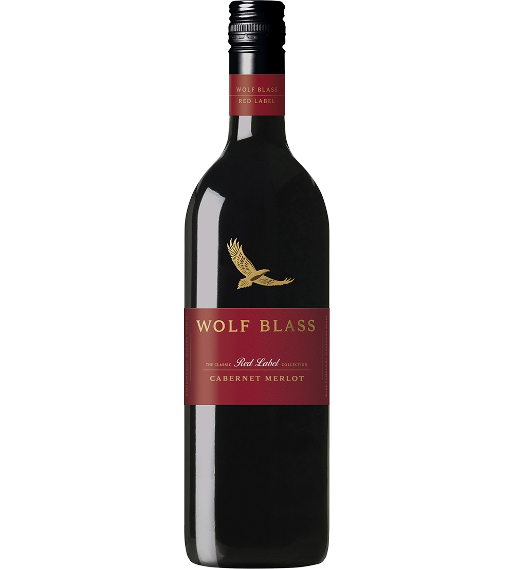 Rượu Vang Đỏ Úc Wolf Blass Red Label Cabernet Merlot