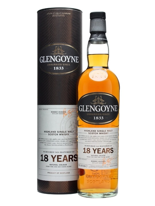 Rượu Whisky Glengoyne 18 Year Old Mẫu Cũ