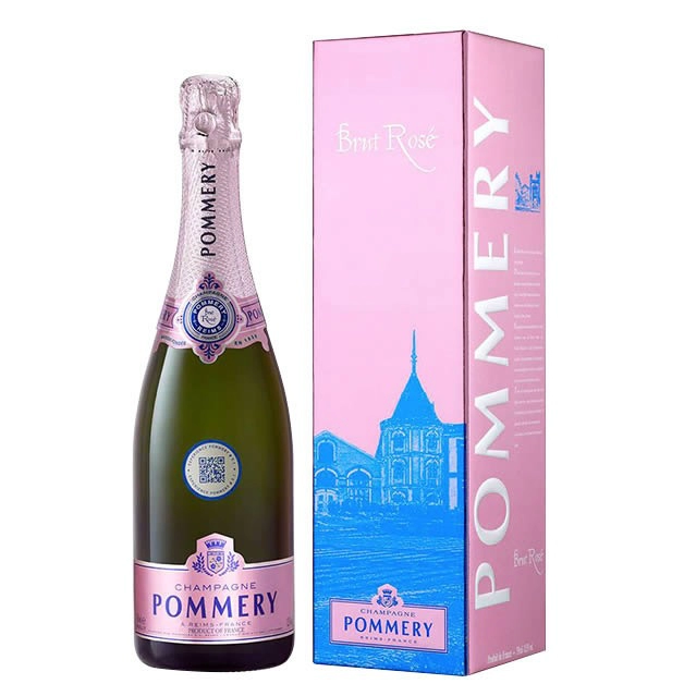 Rượu Champagne Pháp Pommery Brut Rose
