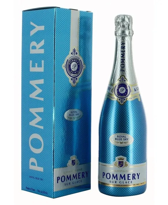 Rượu Champagne Pháp Pommery Royal Blue Sky