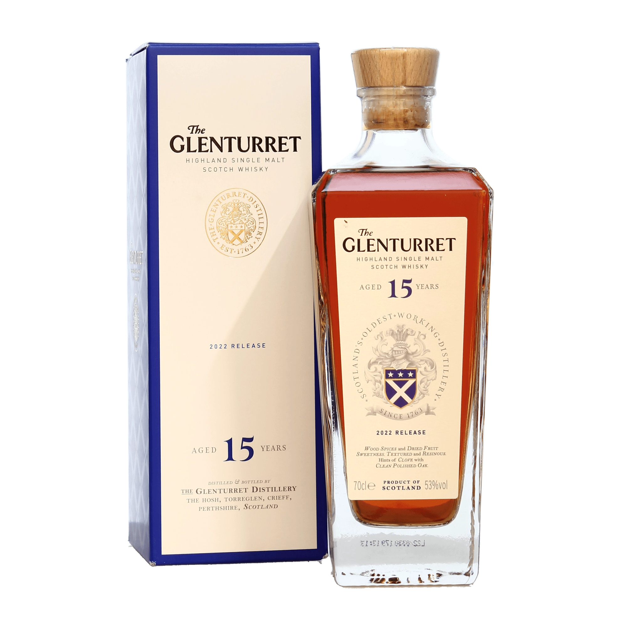Rượu Whisky Glenturret 15 Year Old