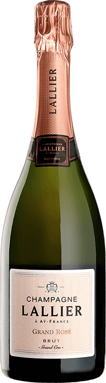 Rượu Champagne Pháp  Lallier Brut Grand Rose Grand Cru 