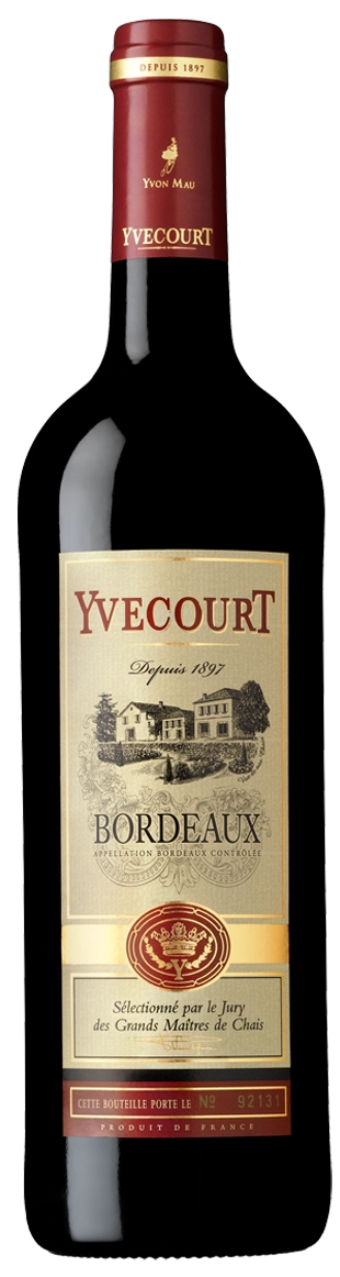 Rượu Vang Đỏ Pháp Yvecourt Bordeaux Blanc