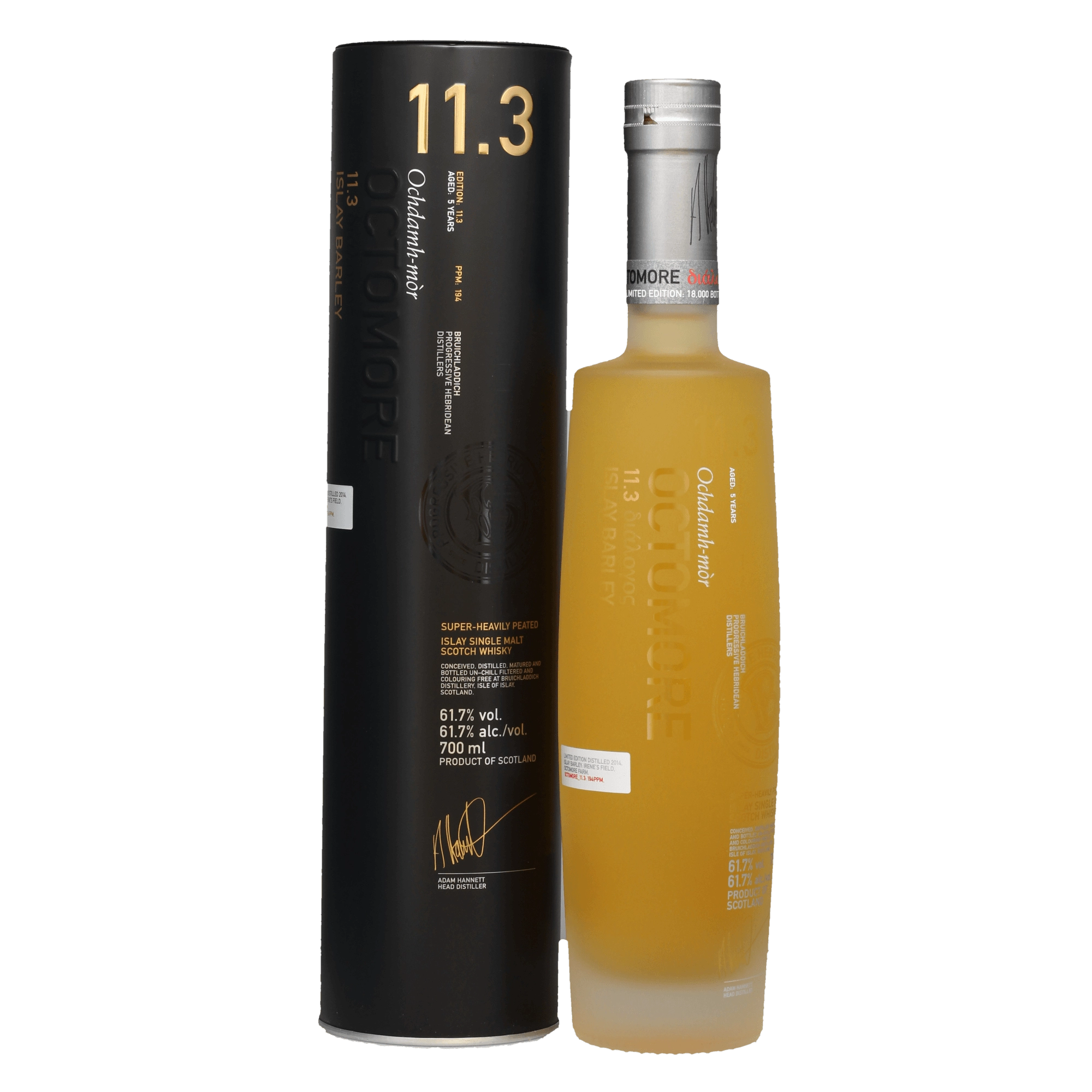 Rượu Whisky Octomore Edition 11.3 - 5 Year Old
