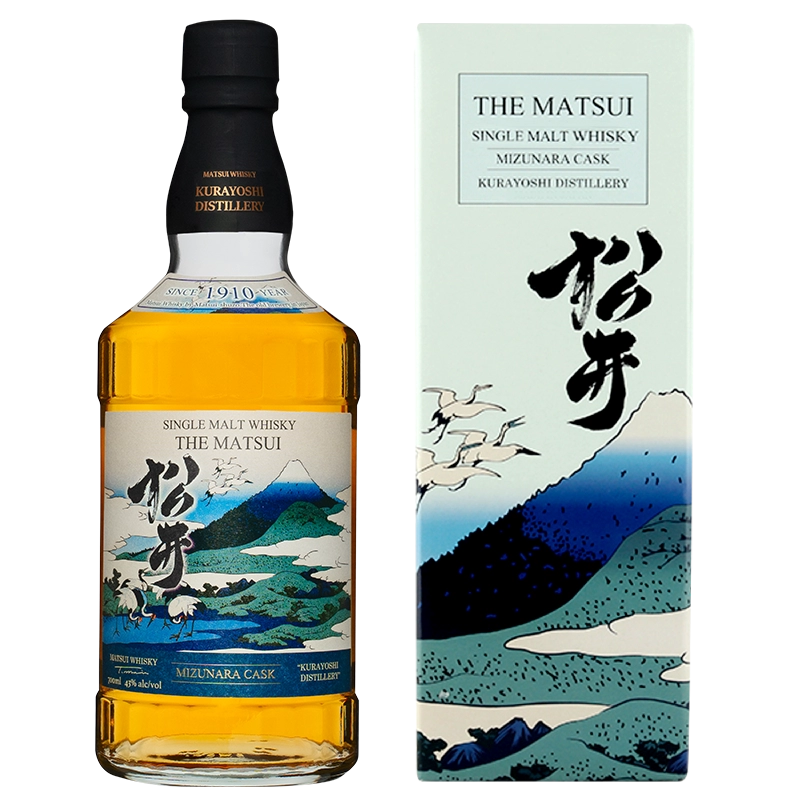 Rượu Whisky Nhật The Matsui Single Malt Whisky Mizunara Cask