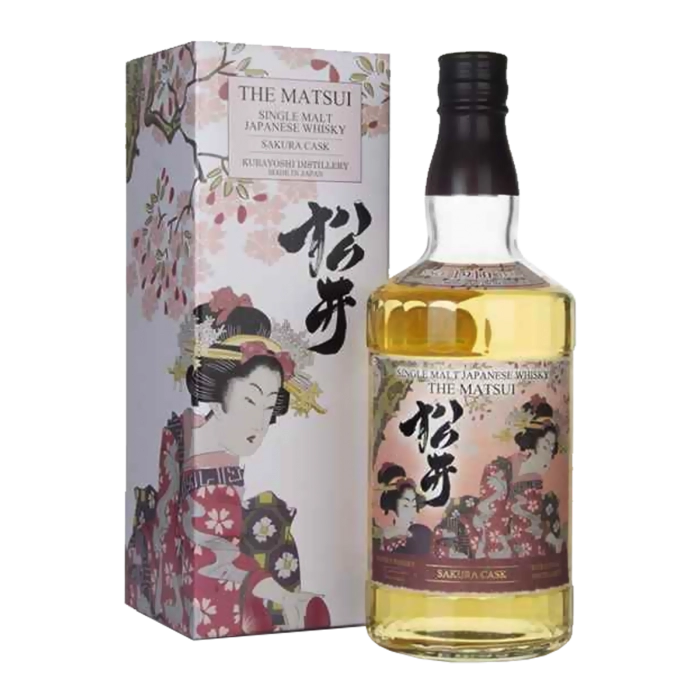 Rượu Whisky Nhật The Matsui Single Malt Whisky Sakura Cask