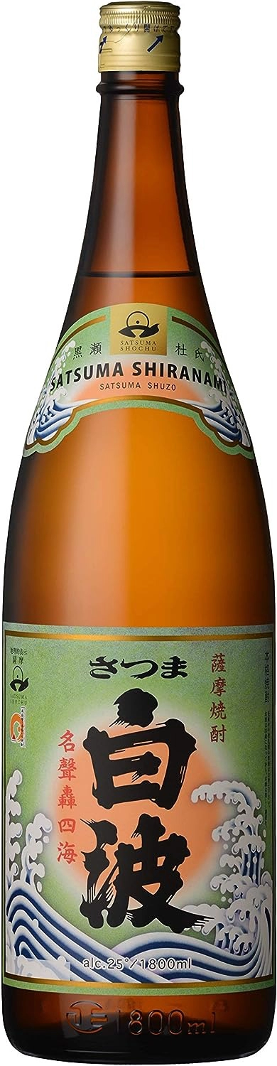 Rượu Shochu Nhật Satsuma Shiro Shiranami 900ml