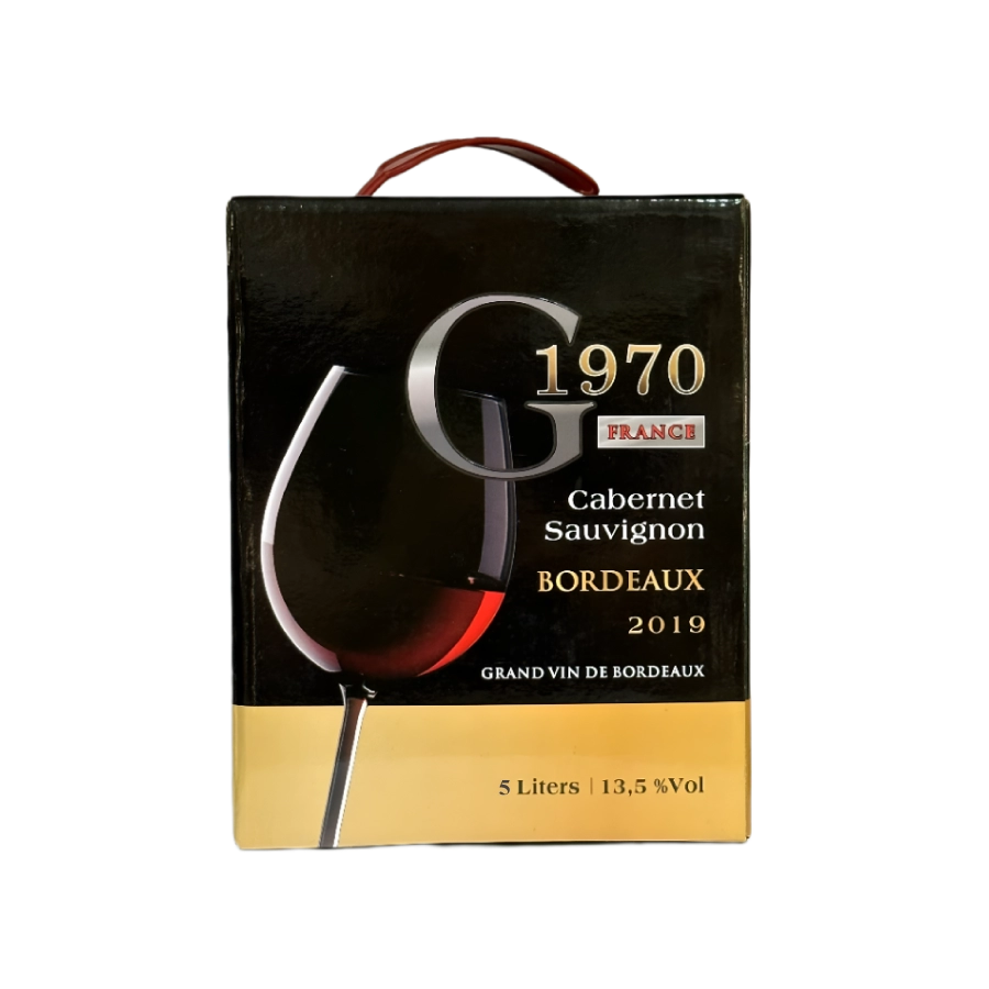 Rượu Vang Bịch Pháp 1970 Cabernet Sauvignon 5000ml