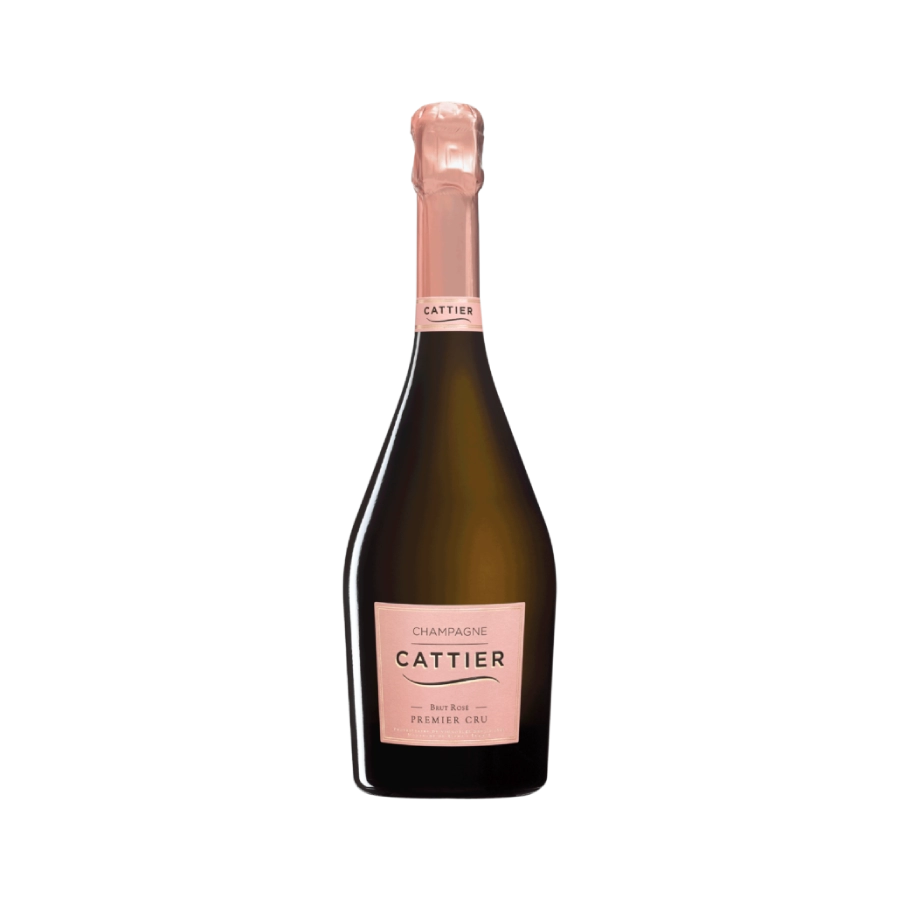 Rượu Champagne Cattier Brut Rose Premier Cru