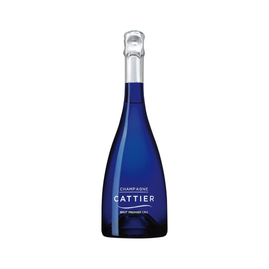Rượu Champagne Cattier Brut Saphir Premier Cru