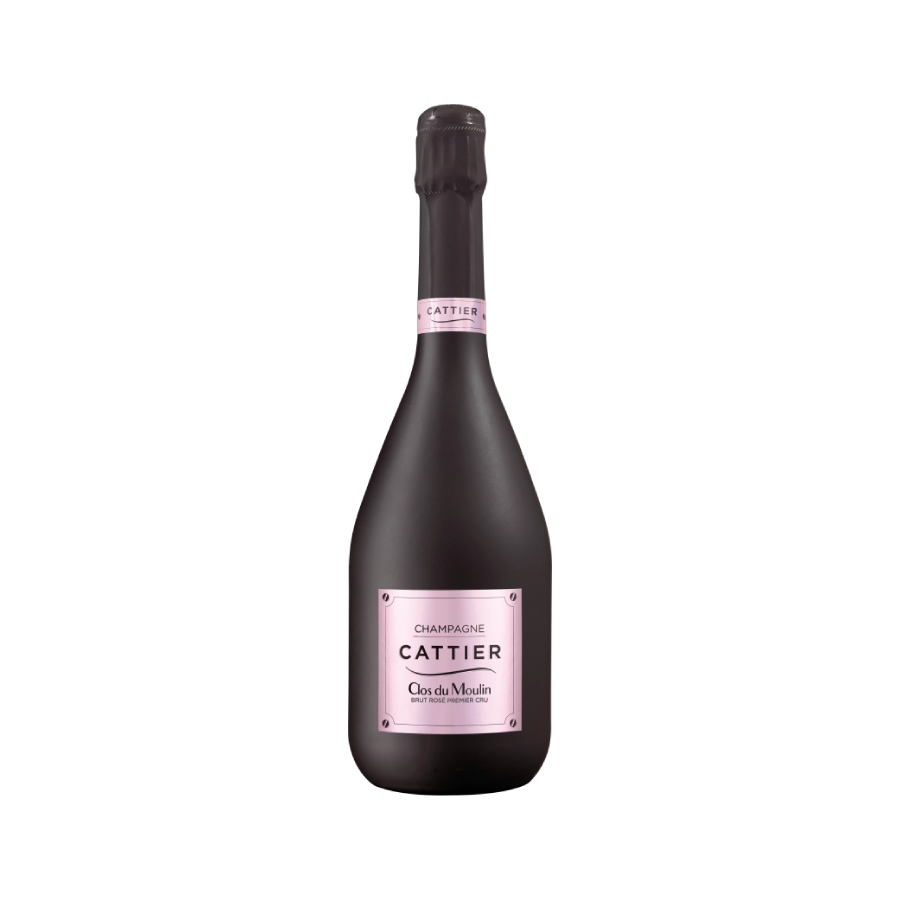 Rượu Champagne Cattier Brut Clos Du Moulin Rose Premier Cru