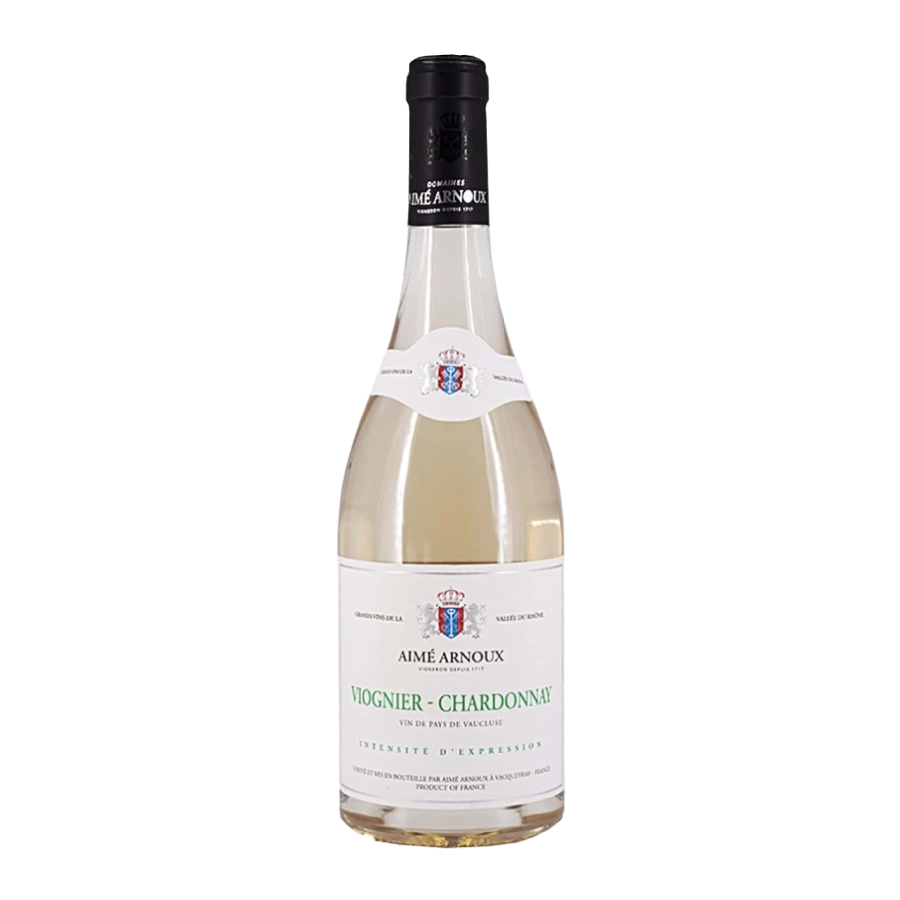 Rượu Vang  Trắng Pháp Viognier Chardonnay 2019