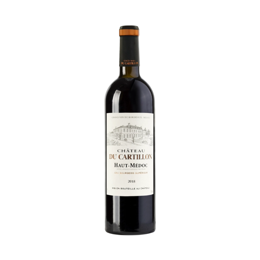 Rượu Vang Đỏ Pháp Chateau Du Cartillon 2018 Cru Bourgeois