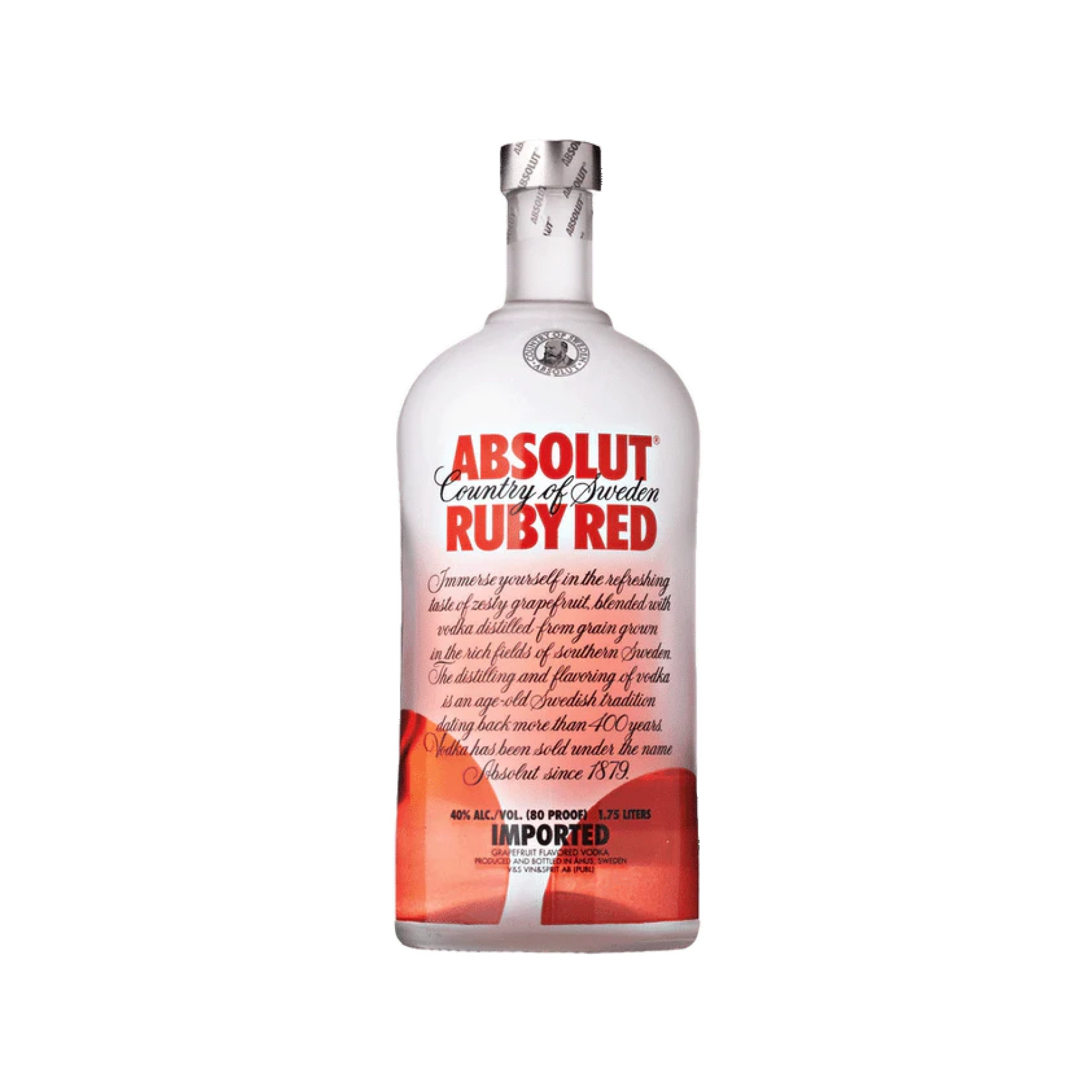 Rượu Vodka Thụy Điển Absolut Vodka Ruby Red 1000ml