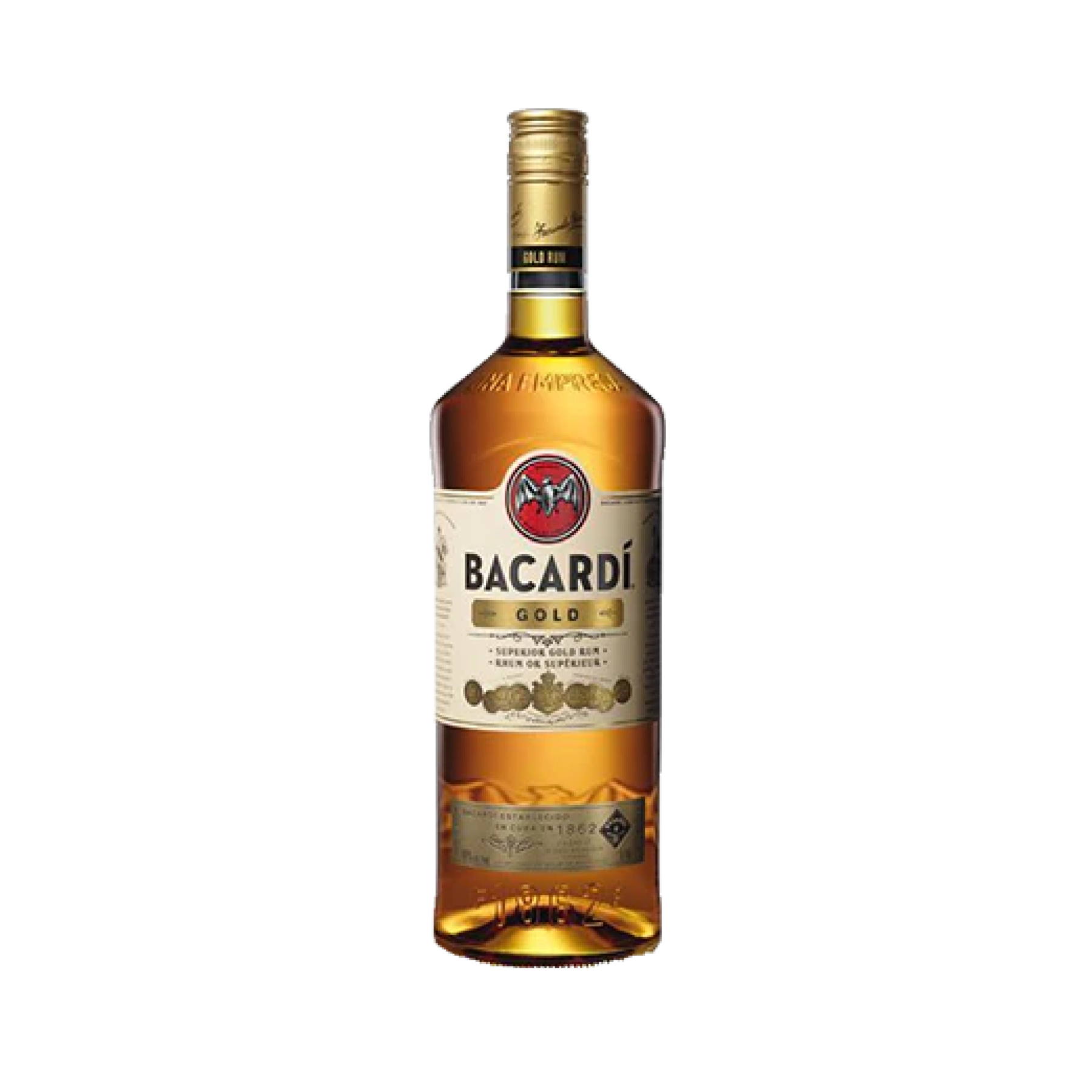 Rượu Rum Bacardi Carta Oro Gold 1000 ml