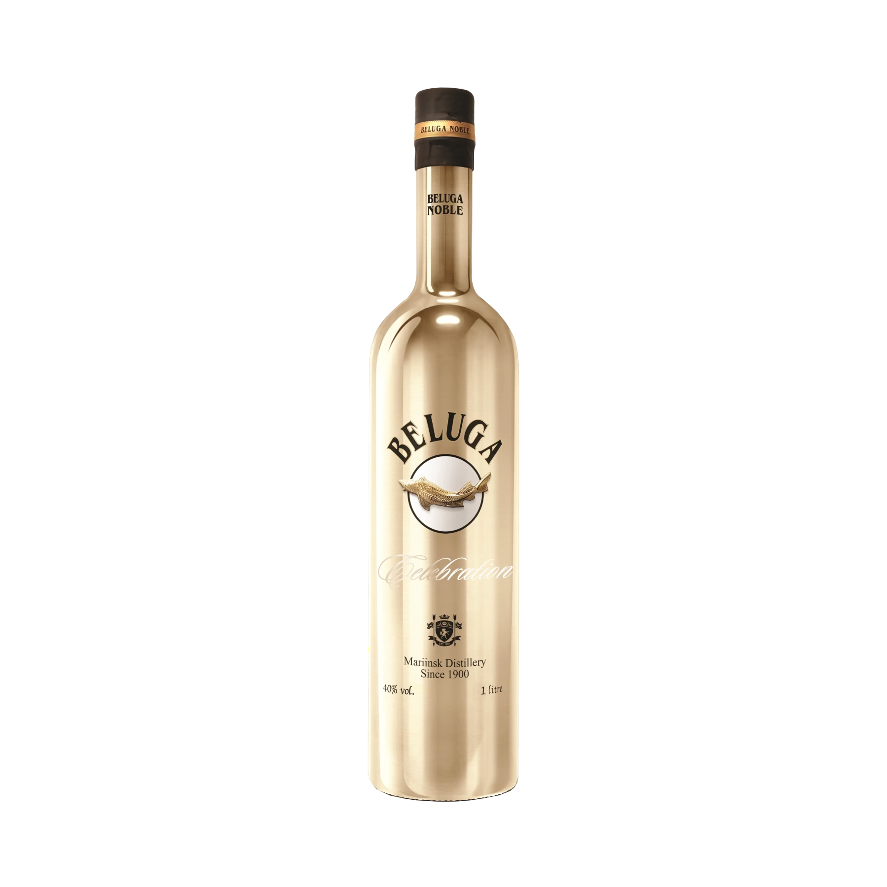 Rượu Vodka Nga Beluga Noble Celebration 700ml (Vàng)
