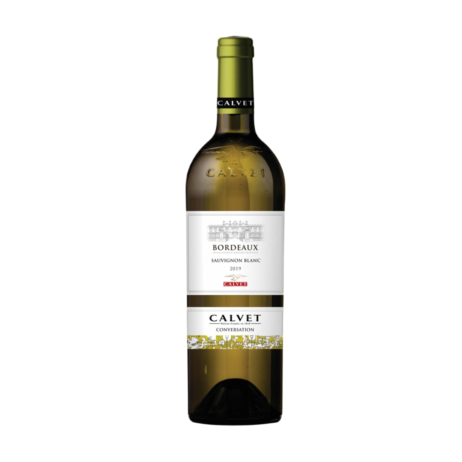 Rượu Vang Trắng Pháp Calvet Conversation Sauvignon Blanc AOP Bordeaux
