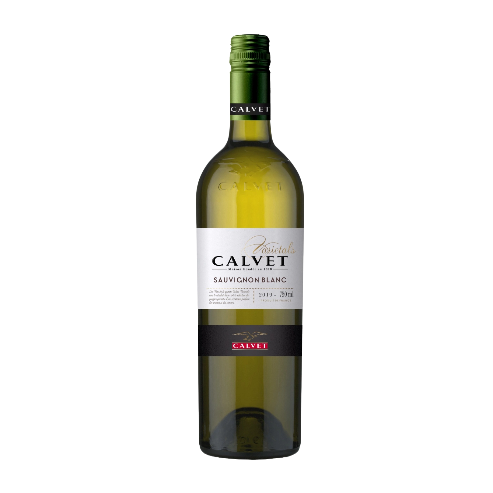 Rượu Vang Trắng Pháp Calvet Varietal Sauvignon Blanc Vin de Pays d'Oc