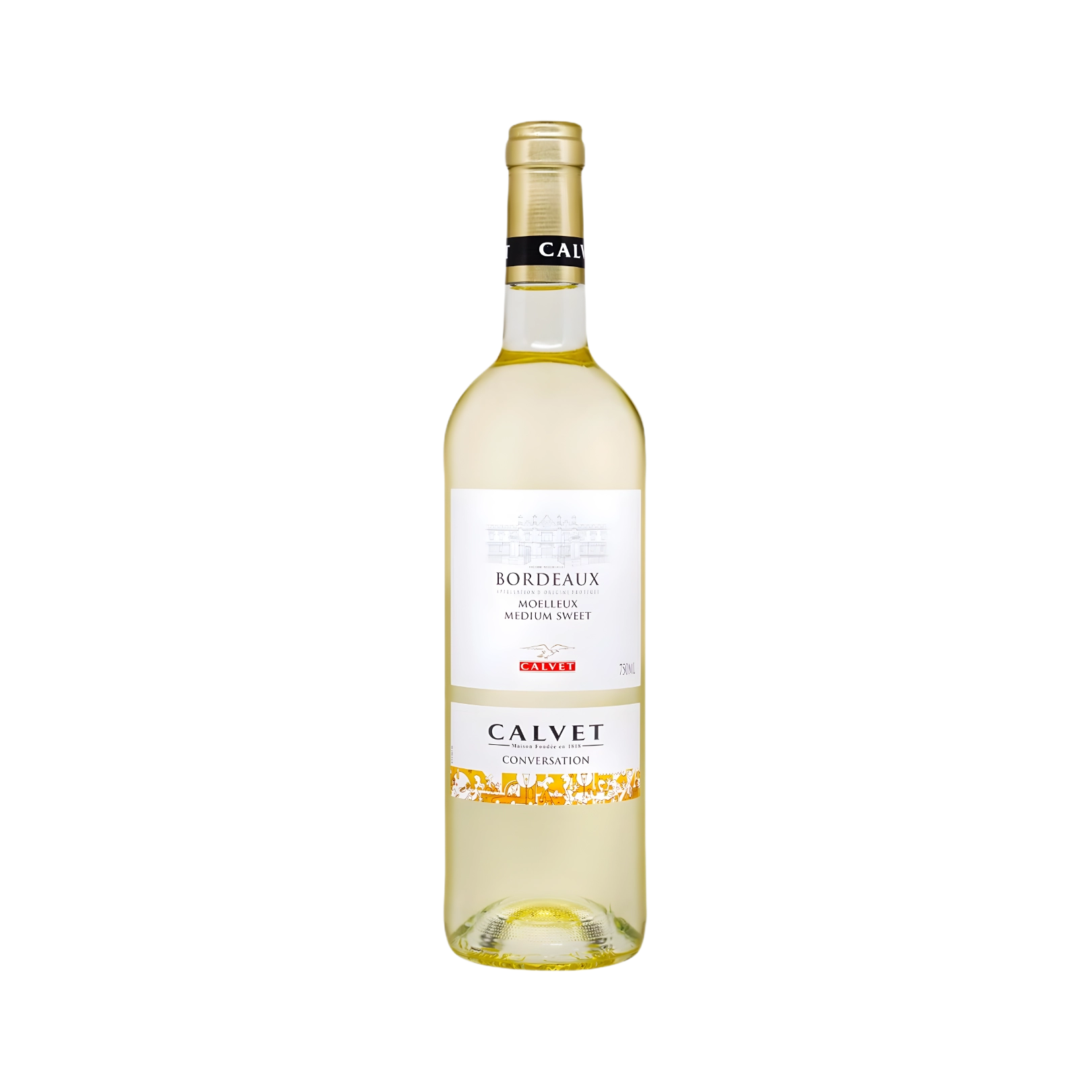 Rượu Vang Trắng Pháp Calvet Varietals Muscat Moelleux Medium Sweet
