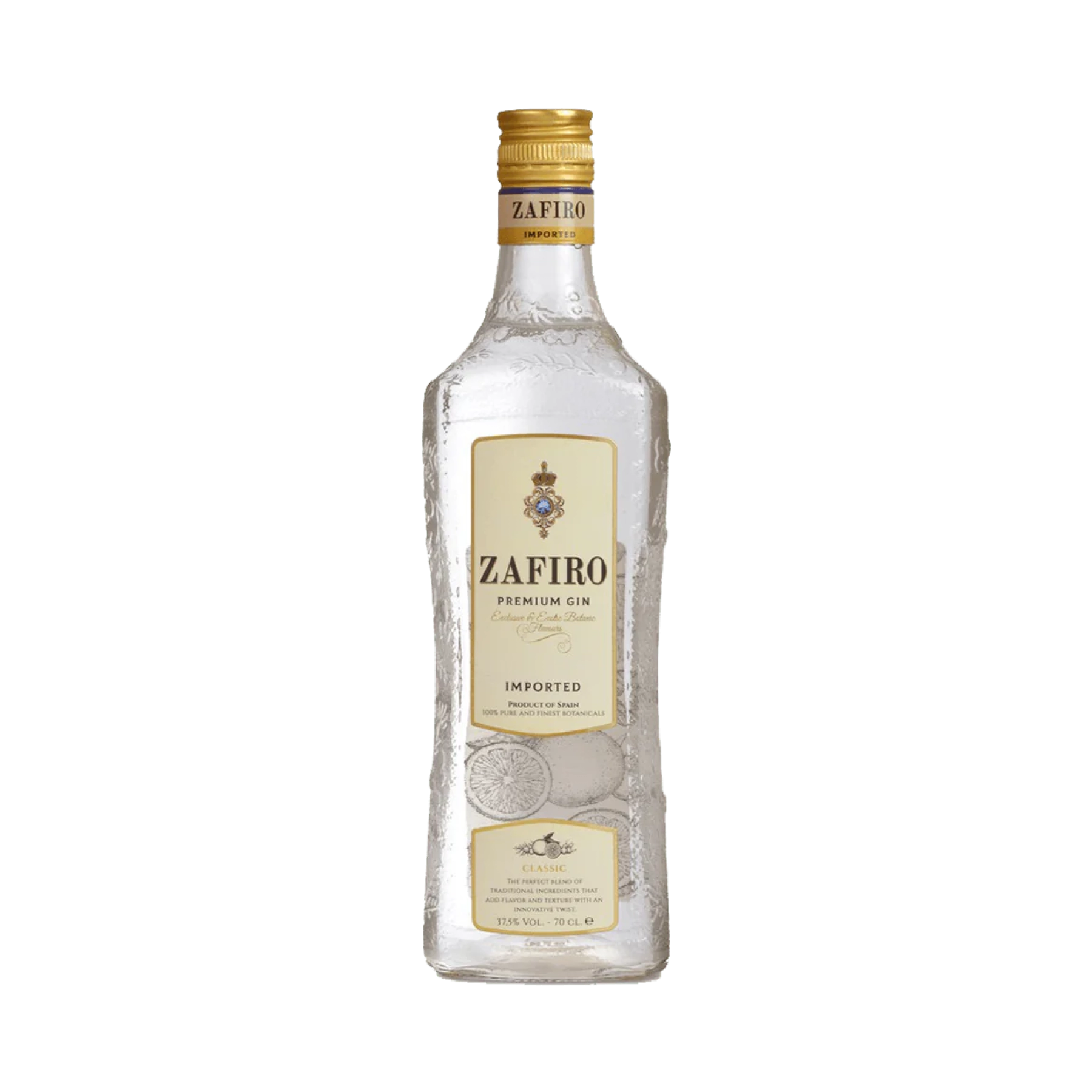 Rượu Gin Tây Ban Nha Zafiro Premium Gin
