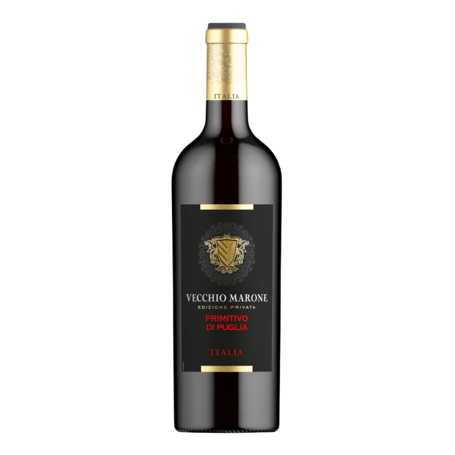Rượu Vang Đỏ Ý Vecchio Marone Primitivo Di Puglia