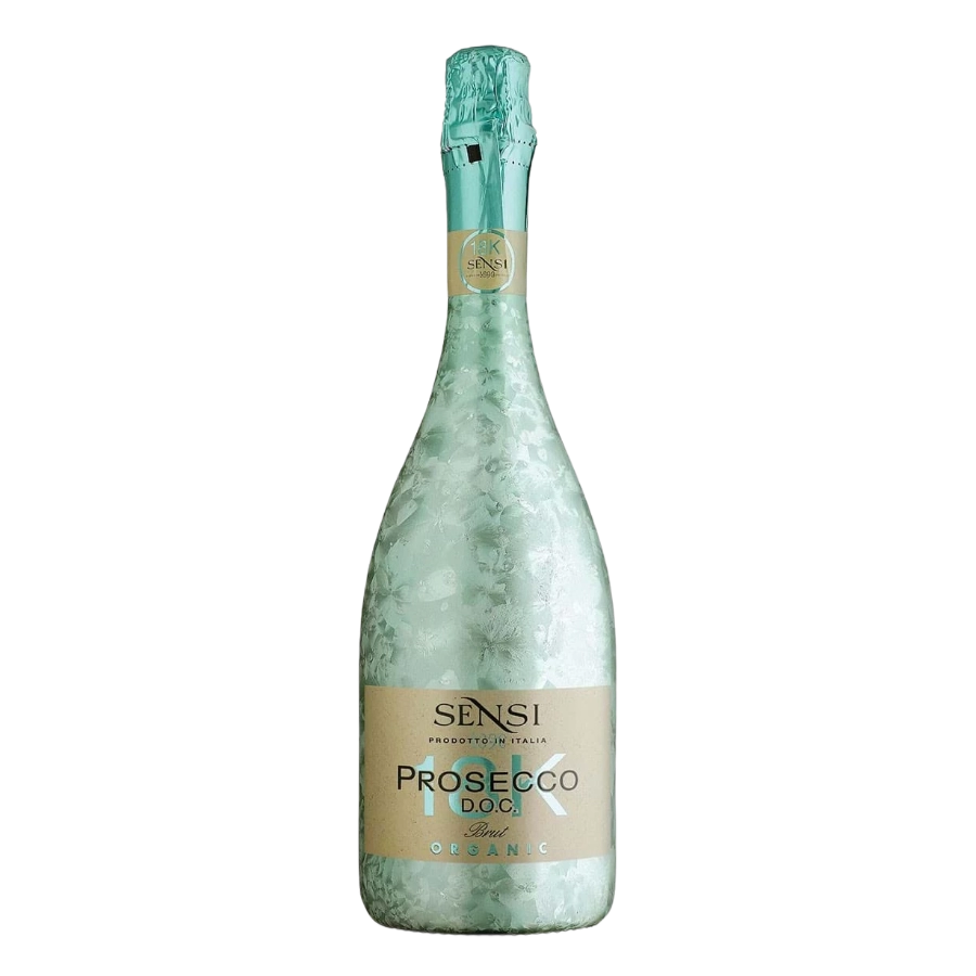 Rượu Sparkling Ý Sensi 18K Prosecco Organic 