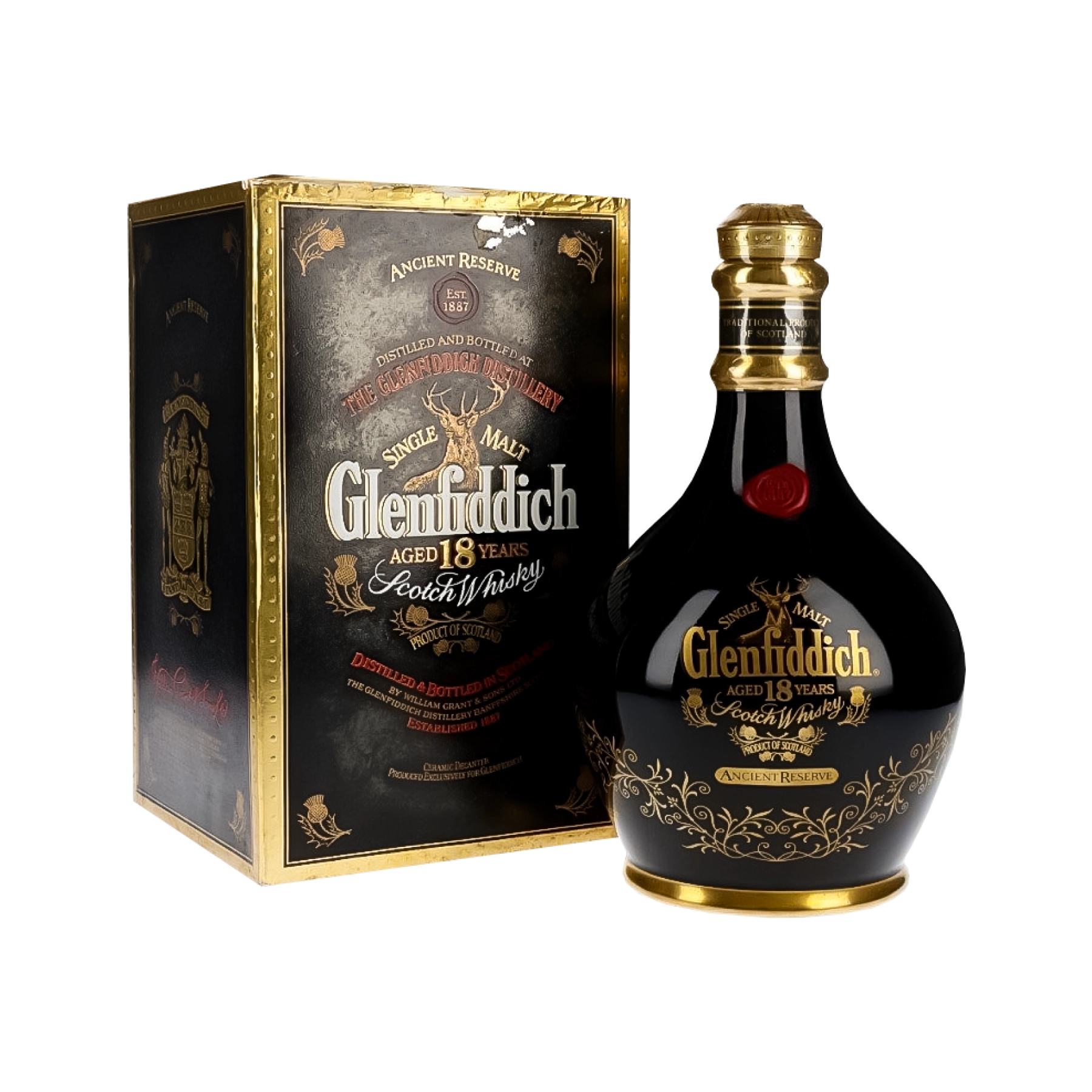 Rượu Whisky Glenfiddich 18 Year Old Ancient Reserve Black