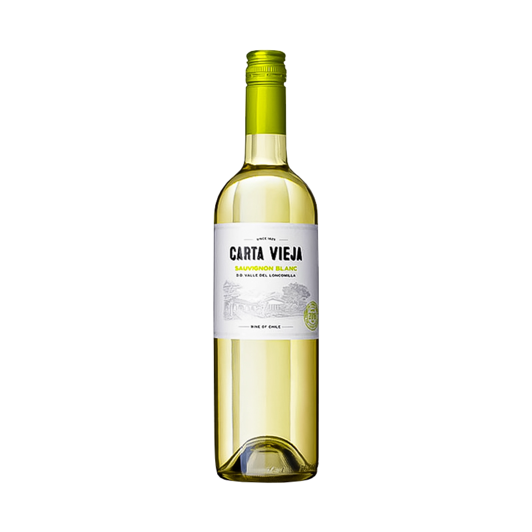Rượu Vang Trắng Chile Carta Vieja Sauvignon Blanc