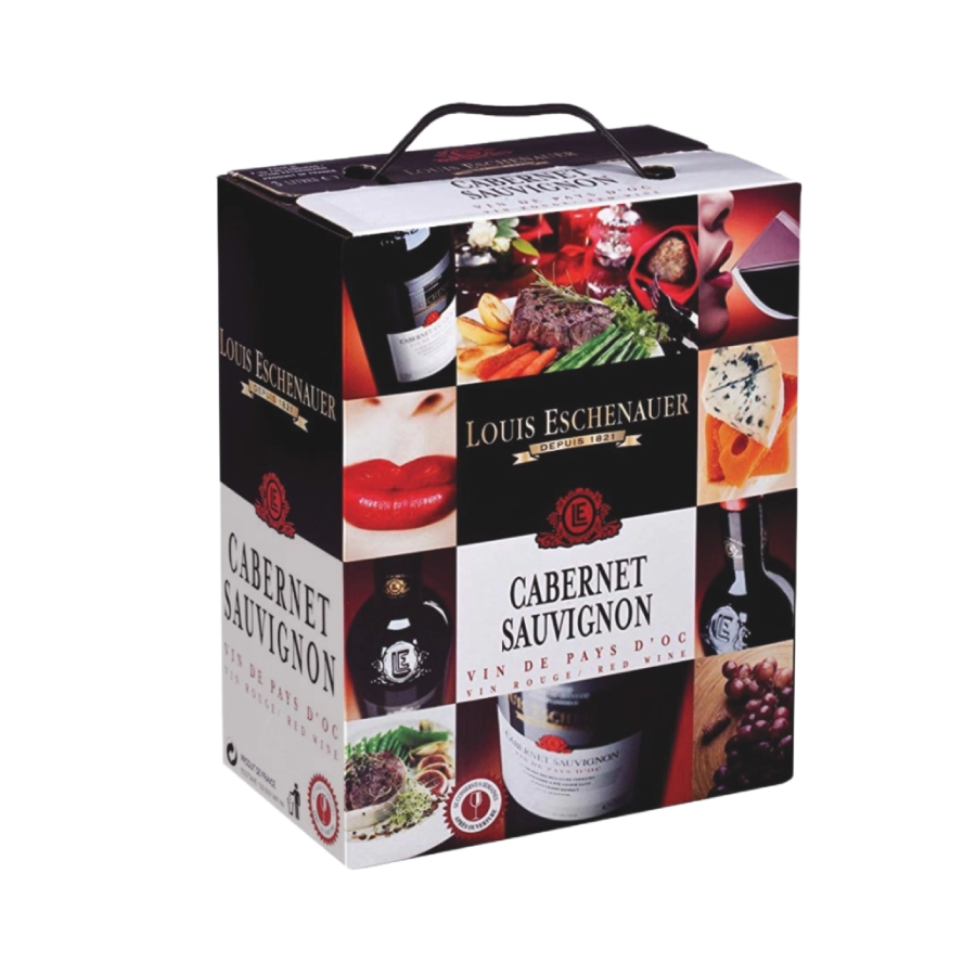 Rượu Vang Bịch Pháp Luis Eschenauer Cabernet Sauvignon 3000ml