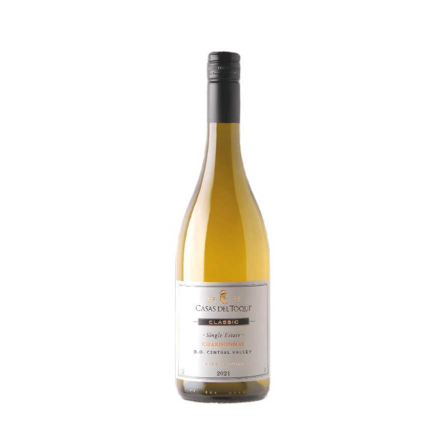 Rượu Vang Trắng Chile Casas Del Toqui Single Estate Chardonnay