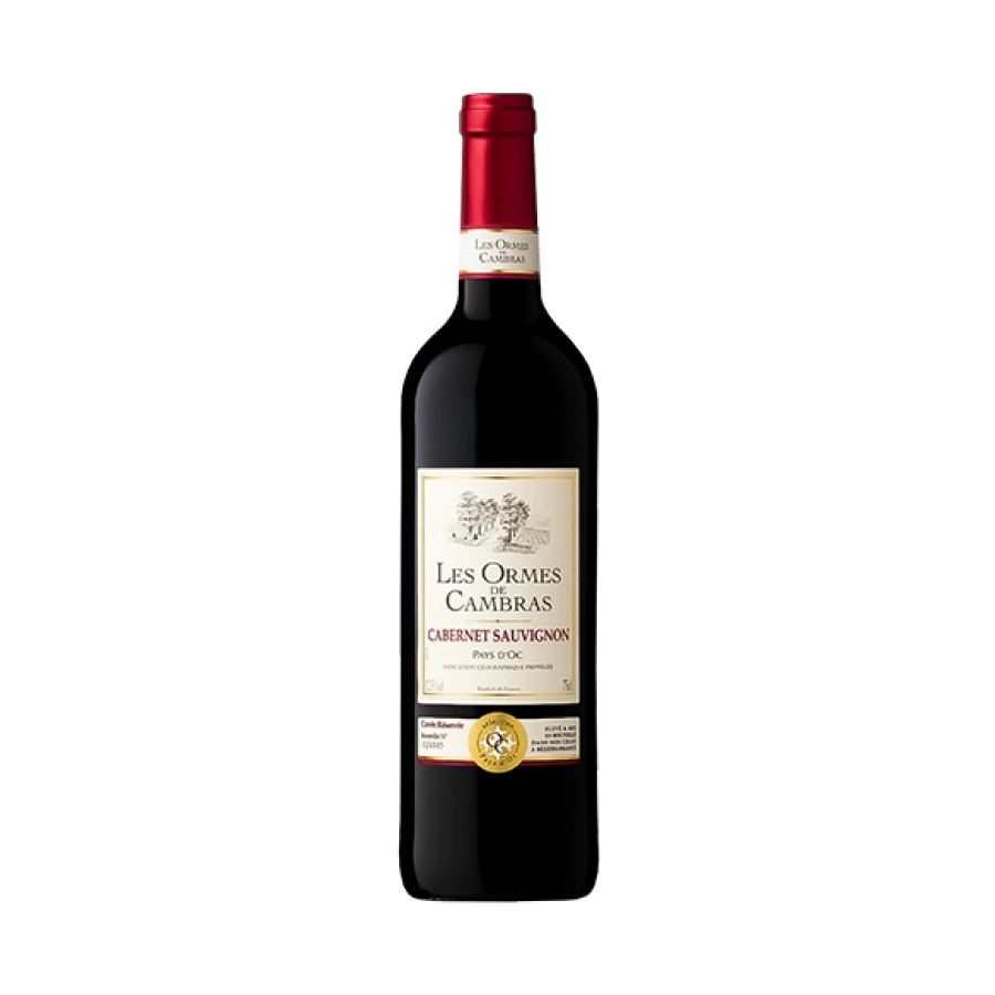Rượu Vang Đỏ Pháp Les Ormes De Cambras Cabernet Sauvignon