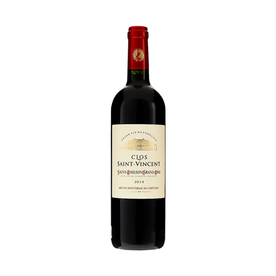 Rượu Vang Đỏ Pháp Clos Saint Vincent Saint Emilion Grand Cru