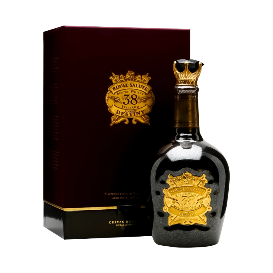 Rượu Whisky Royal Salute 38 Year Old ( Chivas 38 ) Mẫu Cũ 700ml