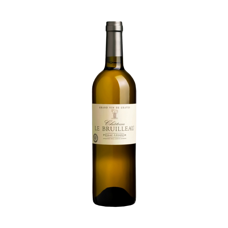 Rượu Vang Trắng Pháp Chateau Le Bruilleau Blanc Pessac Leognan