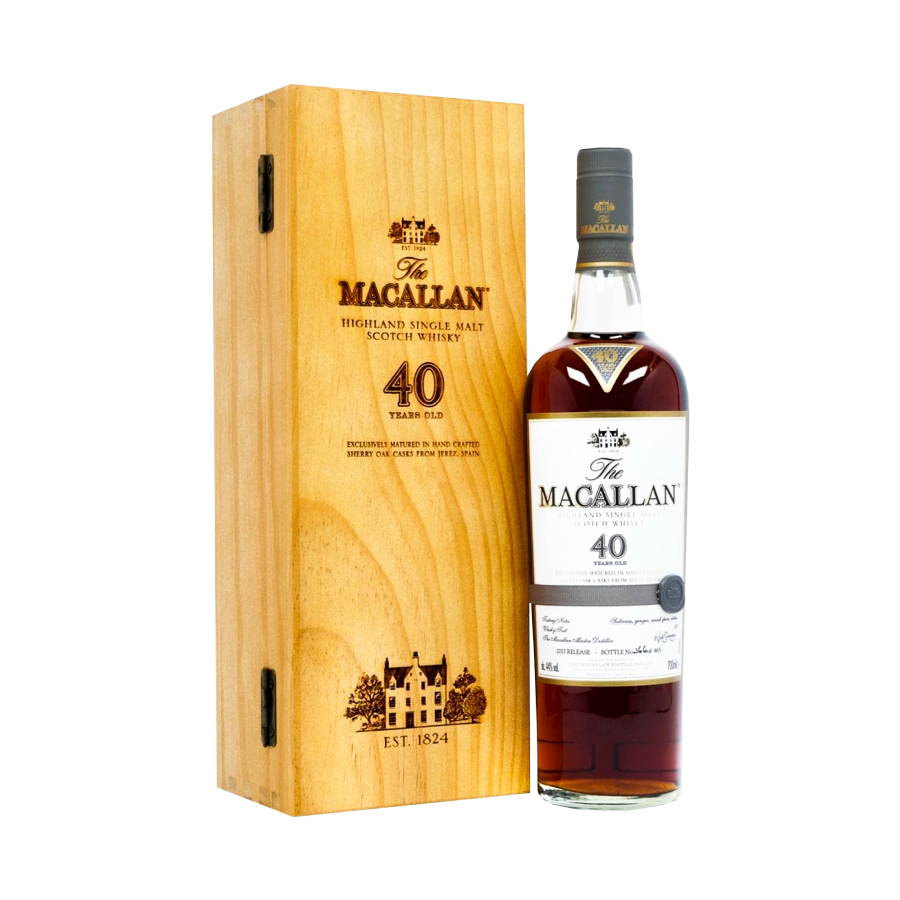 Rượu Whisky Macallan 40 Sherry Oak - 2017 Release