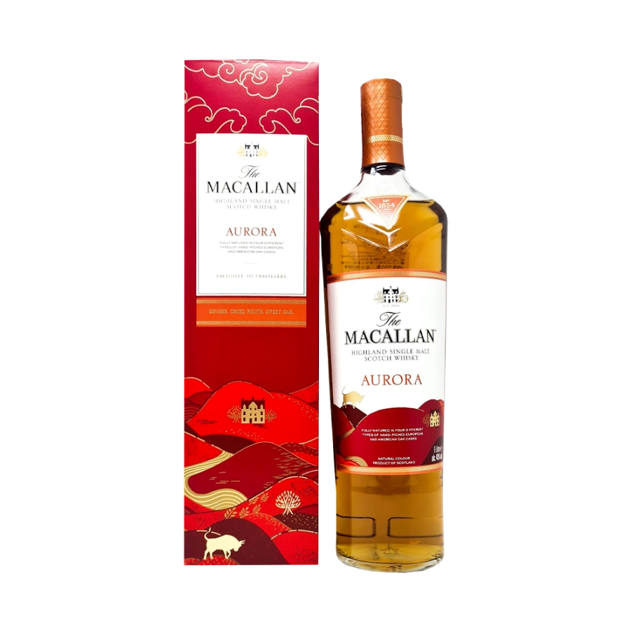 Rượu Whisky Macallan Aurora  Phiên Bản Tết 2021
