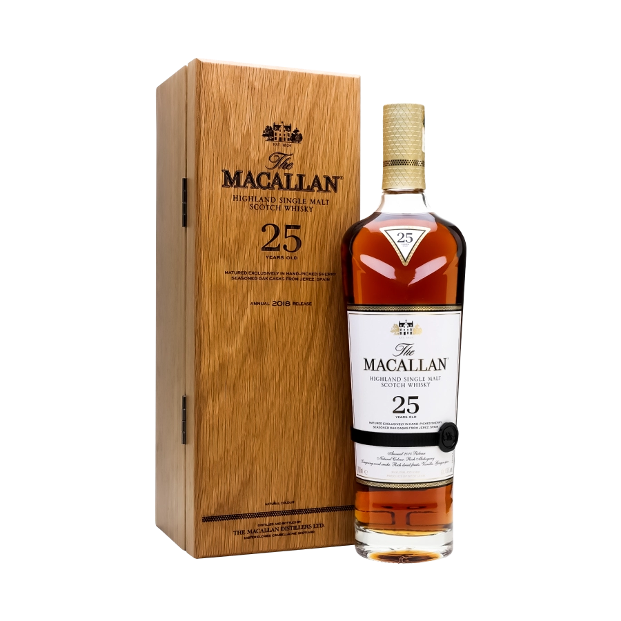 Rượu Whisky Macallan 25 Year Old Sherry Oak Cask