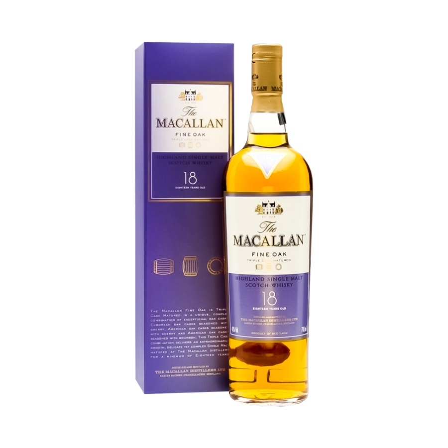 Rượu Whisky Macallan 18 Year Old Fine Oak
