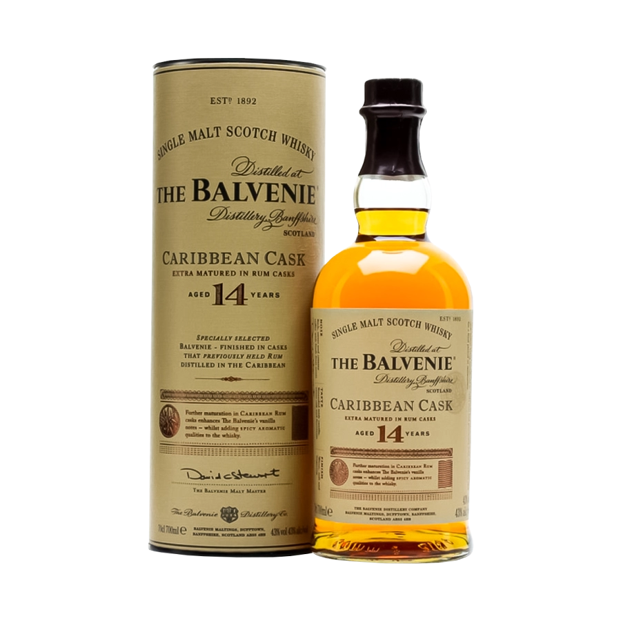 Rượu Whisky Balvenie 14 Year Old Caribbean Cask