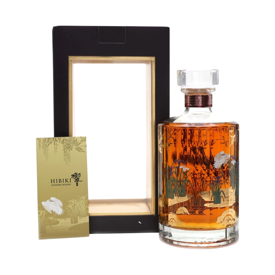 Rượu Whisky Nhật Hibiki 17 Year Old Egret White Heron Shirasagi 2012 Limited Edition