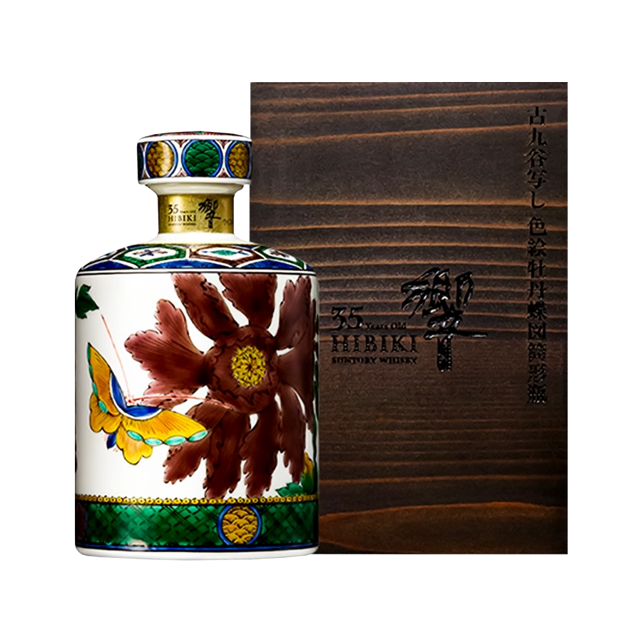 Rượu Whisky Nhật Hibiki 35 Year Old Kutani Ceramic Editon 2017