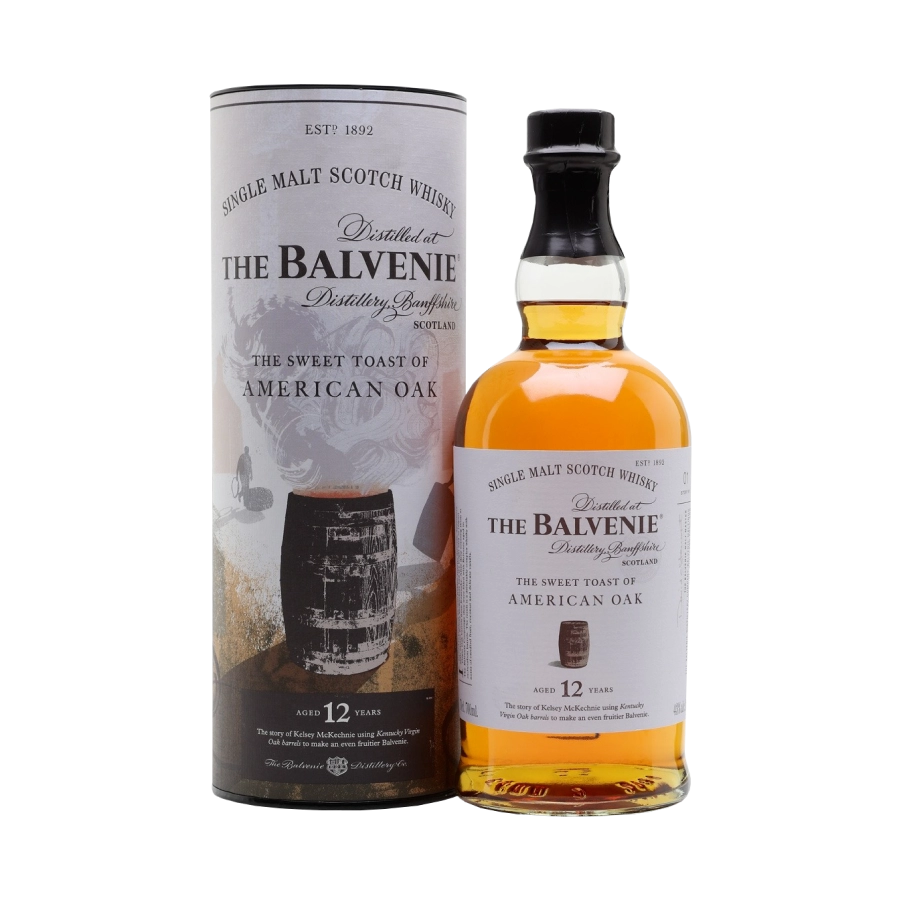 Rượu Whisky Balvenie 12 Year Old American Oak